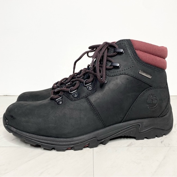 Timberland Mt Maddsen Women’s Black Lace Up Hiking Boot 8 1/2